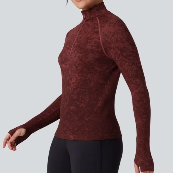 Halara OneForm Seamless Flow Half Zip - Picture 7 of 7